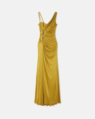 Gathered Flowy Gown