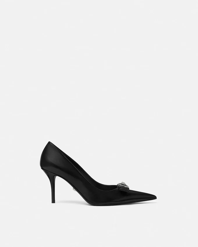 Gianni Ribbon Leather Pumps 85 mm Gianni Ribbon Leather Pumps 85 mm