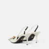 Gianni Ribbon Leather Slingbacks 85 mm Gianni Ribbon Leather Slingbacks 85 mm