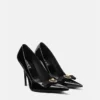 Gianni Ribbon Patent Pumps 110 mm Gianni Ribbon Patent Pumps 110 mm