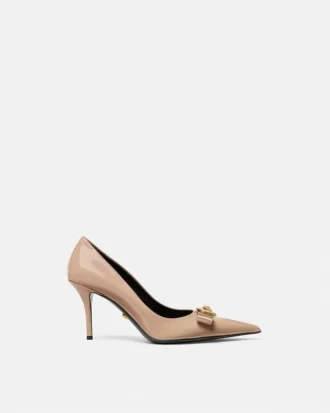 Gianni Ribbon Patent Pumps 85 mm
