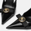 Gianni Ribbon Patent Slingbacks 110 mm Gianni Ribbon Patent Slingbacks 110 mm