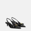 Gianni Ribbon Patent Slingbacks 45 mm Gianni Ribbon Patent Slingbacks 45 mm