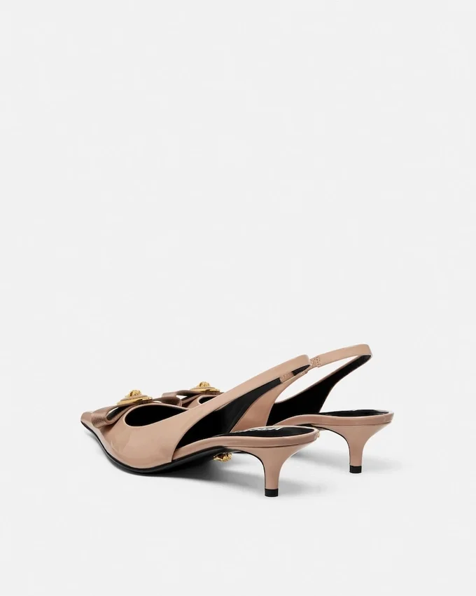 Gianni Ribbon Patent Slingbacks 45 mm Gianni Ribbon Patent Slingbacks 45 mm