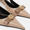 Gianni Ribbon Patent Slingbacks 45 mm Gianni Ribbon Patent Slingbacks 45 mm