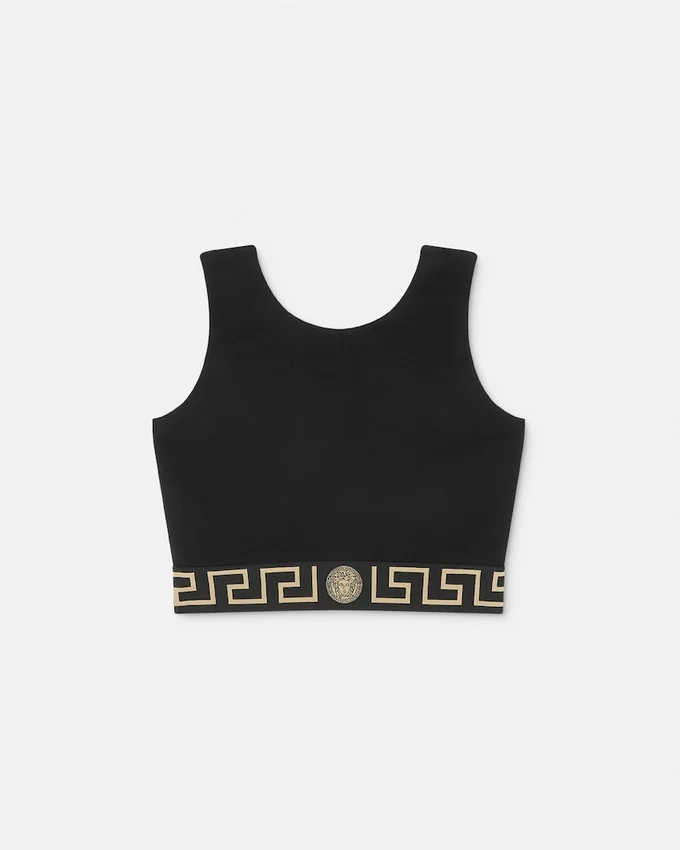 Greca Border Gym Sports Bra Greca Border Gym Sports Bra