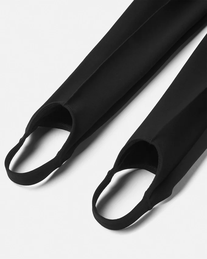 Greca Border Gym Stirrup Leggings Greca Border Gym Stirrup Leggings