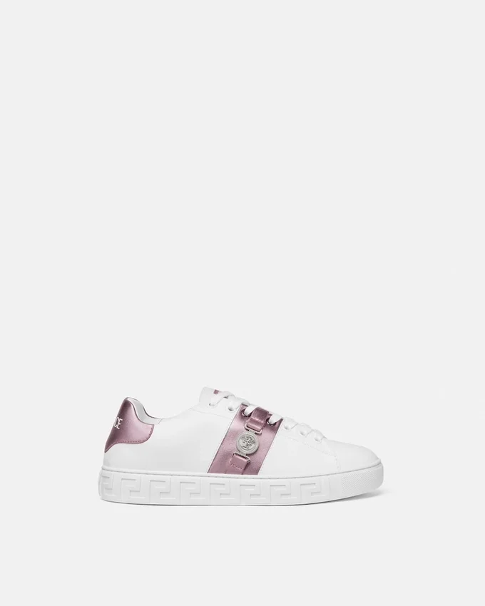Greca Embellished Sneakers Greca Embellished Sneakers