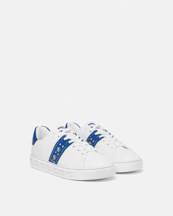 Greca Embellished Sneakers Greca Embellished Sneakers