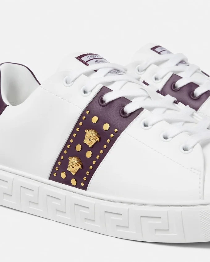 Greca Embellished Sneakers Greca Embellished Sneakers