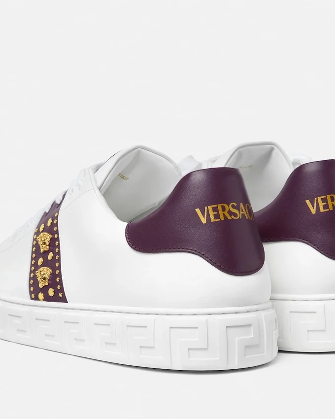 Greca Embellished Sneakers Greca Embellished Sneakers