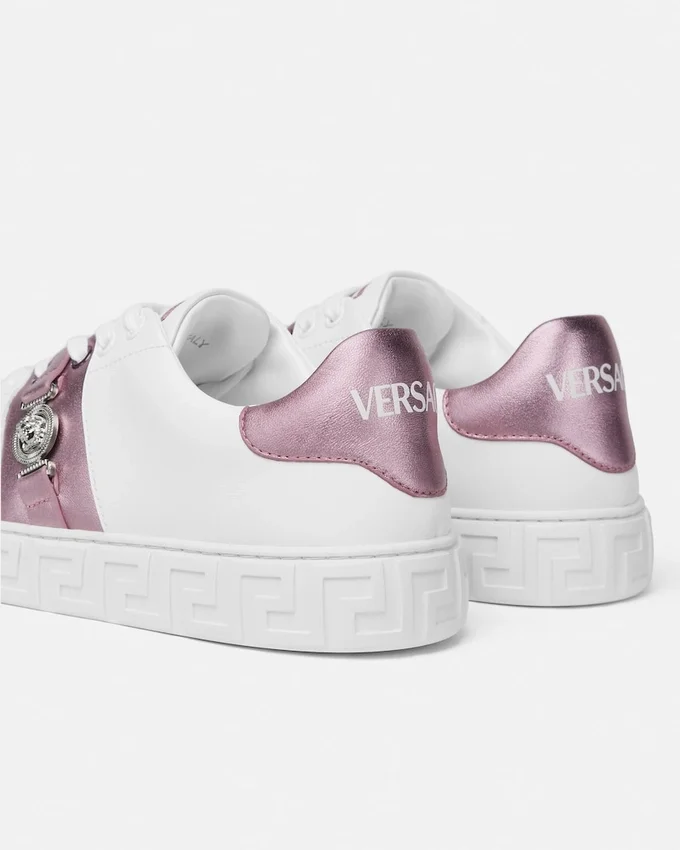 Greca Embellished Sneakers Greca Embellished Sneakers