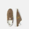 Greca Embellished Suede Sneakers Greca Embellished Suede Sneakers