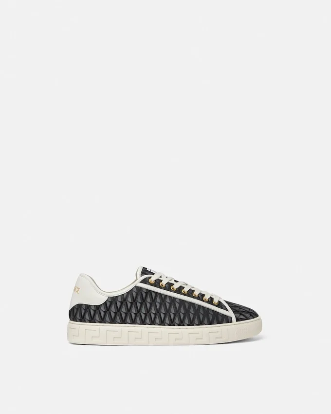Greca Jacquard Canvas Sneakers Greca Jacquard Canvas Sneakers