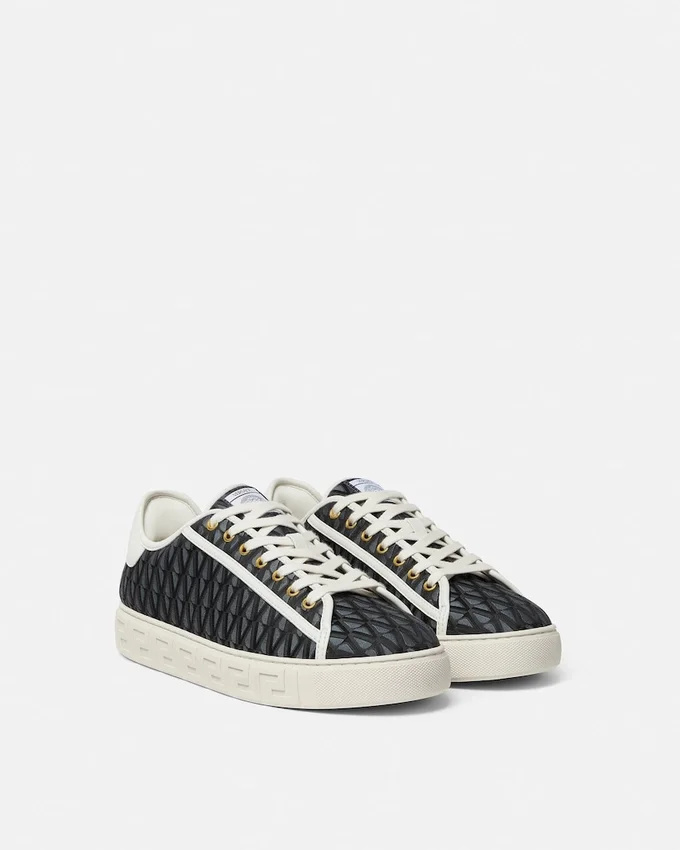 Greca Jacquard Canvas Sneakers Greca Jacquard Canvas Sneakers