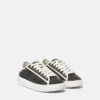 Greca Jacquard Canvas Sneakers