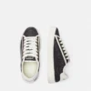 Greca Jacquard Canvas Sneakers