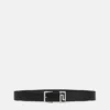 Greca Leather Belt 3 cm