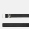 Greca Leather Belt 3 cm