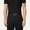 Greca Leather Belt 3 cm Greca Leather Belt 3 cm