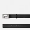 Greca Leather Belt 4 cm Greca Leather Belt 4 cm
