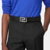 Greca Leather Reversible Belt 3.5 cm Greca Leather Reversible Belt 3.5 cm