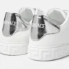 Greca Leather Sneakers