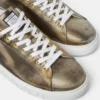 Greca Lizard-Effect Sneakers