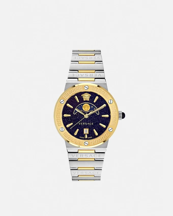 Greca Logo Moonphase Watch Greca Logo Moonphase Watch