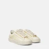 Greca Printed Canvas Sneakers