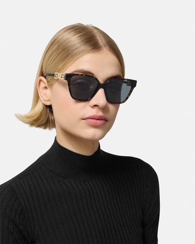 Greca Strass Butterfly Sunglasses Greca Strass Butterfly Sunglasses