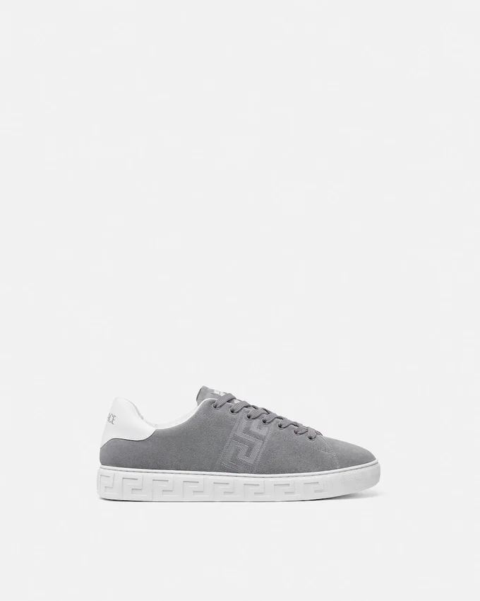 Greca Suede Sneakers Greca Suede Sneakers