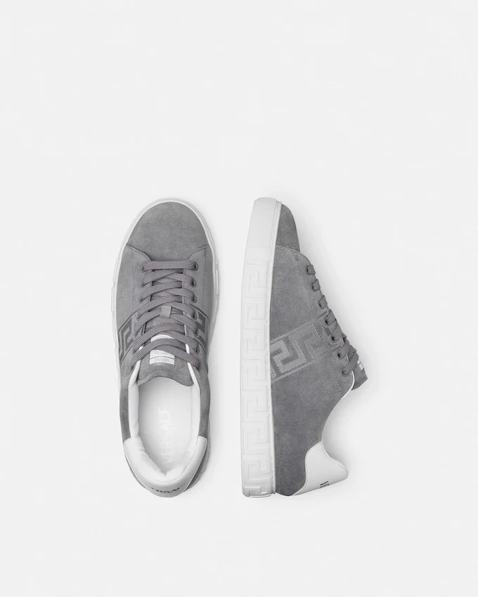 Greca Suede Sneakers Greca Suede Sneakers