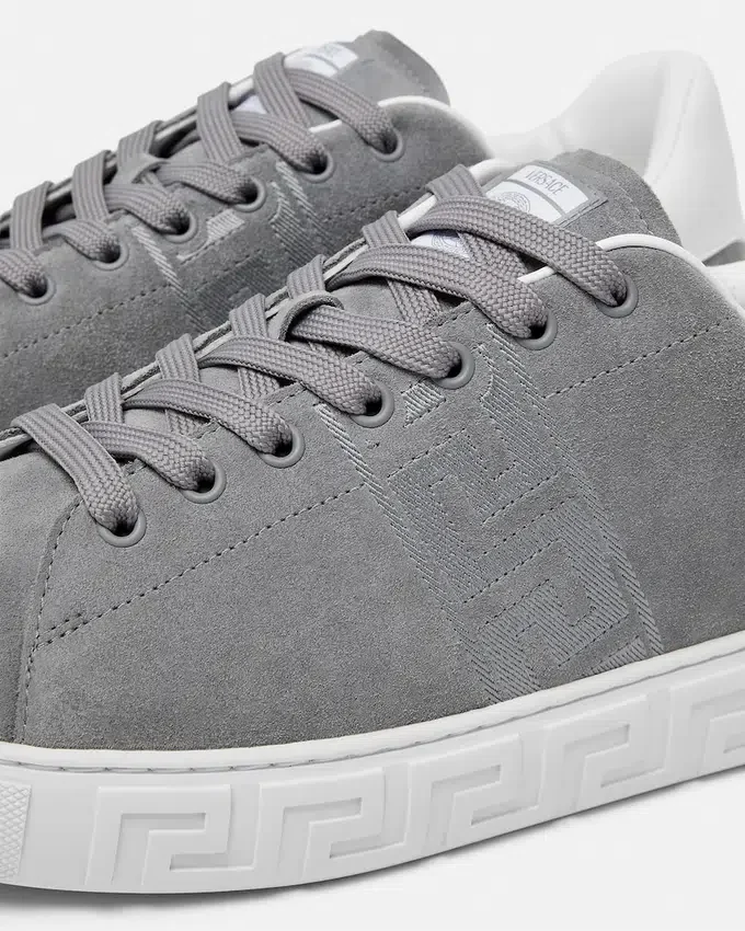 Greca Suede Sneakers Greca Suede Sneakers