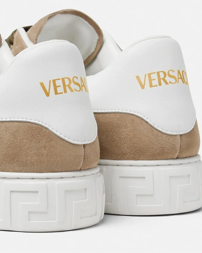 Greca Suede Sneakers Greca Suede Sneakers