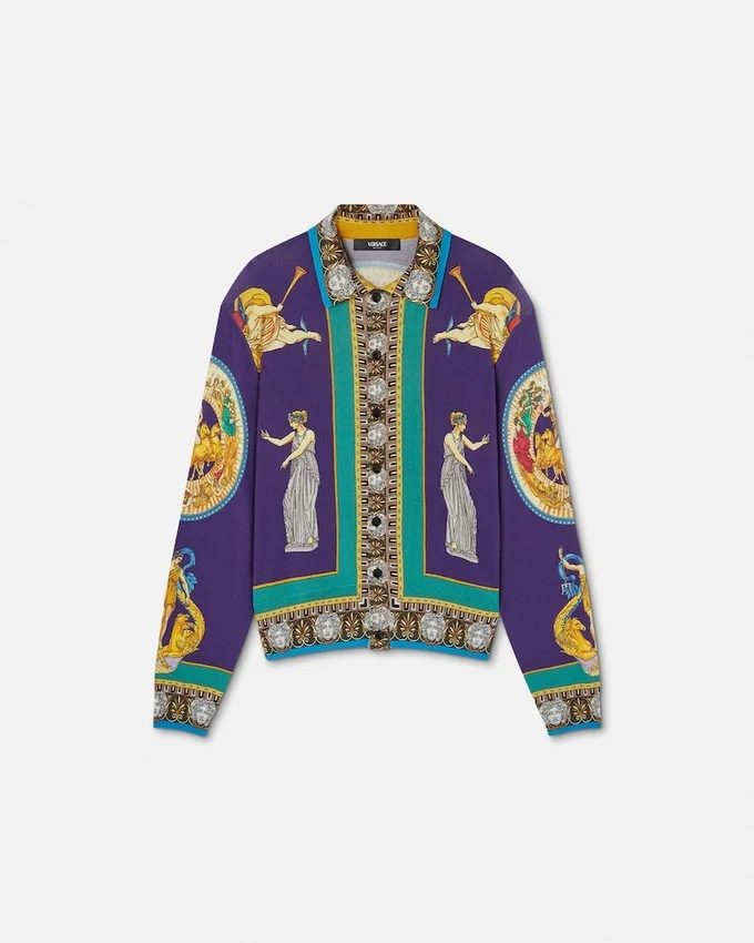 Hall of Statues Silk Knit Shirt Hall of Statues Silk Knit Shirt