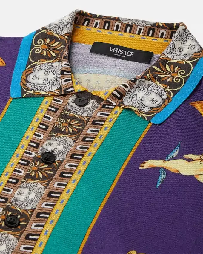 Hall of Statues Silk Knit Shirt Hall of Statues Silk Knit Shirt