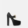 Hurley Satin Platform Pumps Hurley Satin Platform Pumps