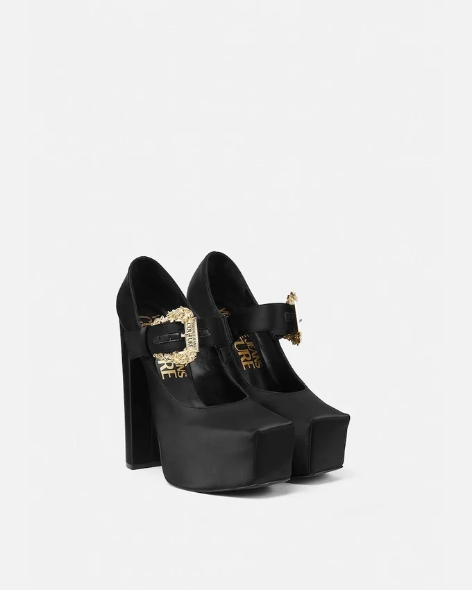 Hurley Satin Platform Pumps Hurley Satin Platform Pumps