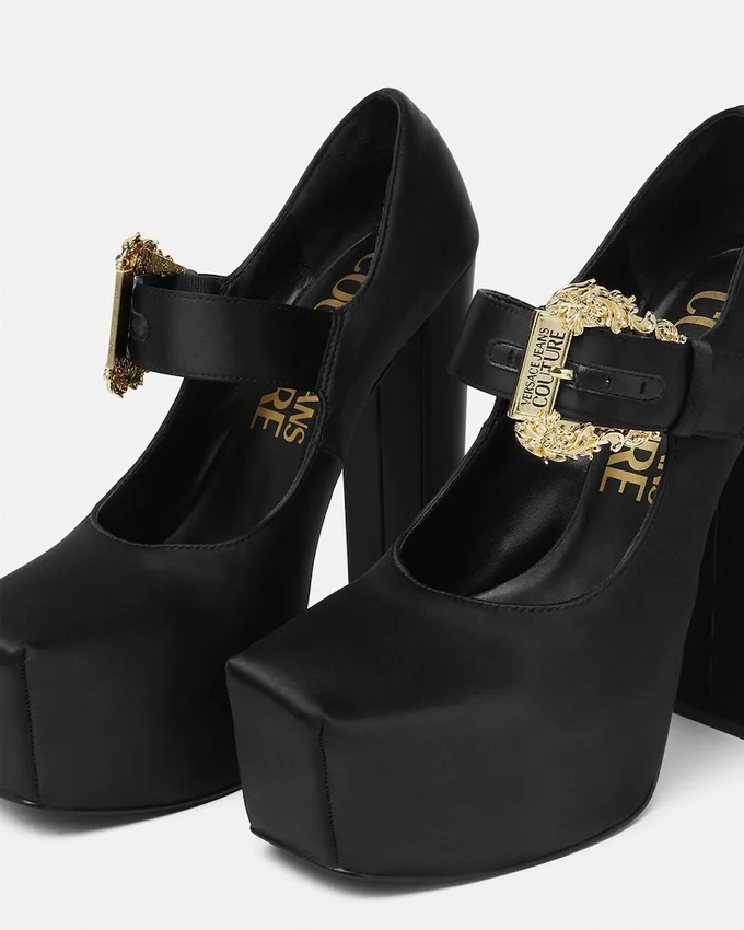 Hurley Satin Platform Pumps Hurley Satin Platform Pumps