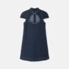 Institutional Logo Denim Mini Dress Institutional Logo Denim Mini Dress