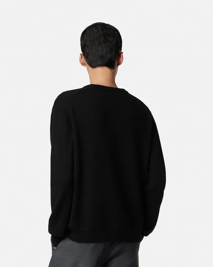 Intarsia Cashmere Knit Sweater Intarsia Cashmere Knit Sweater