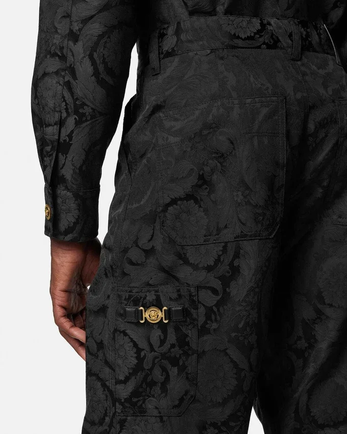 Jacquard Cotton Carpenter Pants Jacquard Cotton Carpenter Pants