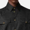 Jacquard Cotton-Poplin Shirt Jacquard Cotton-Poplin Shirt