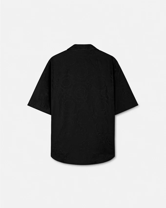 Jacquard Cotton-Poplin Shirt Jacquard Cotton-Poplin Shirt