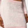 Jacquard Mohair Knit Mini Skirt Jacquard Mohair Knit Mini Skirt