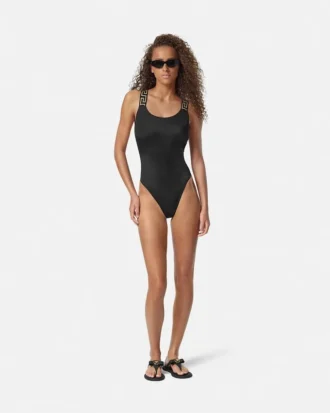 Jacquard One-Piece Swimsuit