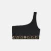 Jacquard One-Shoulder Bikini Top Jacquard One-Shoulder Bikini Top