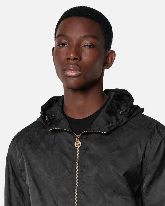 Jacquard Windbreaker Jacket Jacquard Windbreaker Jacket