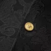 Jacquard Wool-Blend Blazer